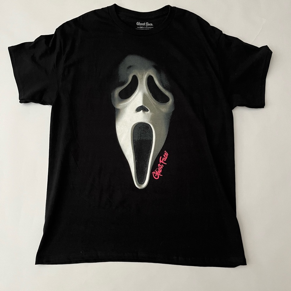 MENS GHOST FACE T-SHIRT LARGE